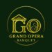Grand Opera Banquet official logo for luxury wedding venue in Bijwasan, Delhi | www.grandopera.in | +91 9910157253